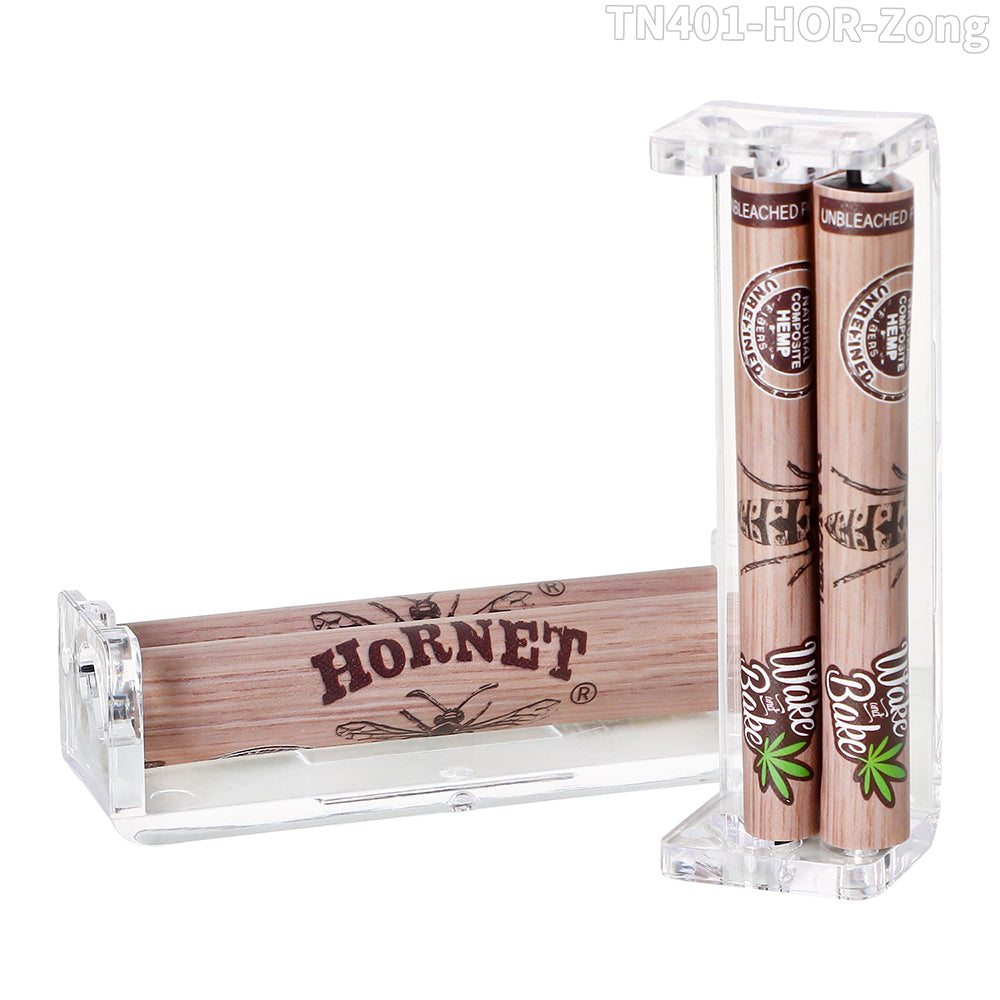 HORNET 78MM acrylic plastic cigarette roller 12 /display box