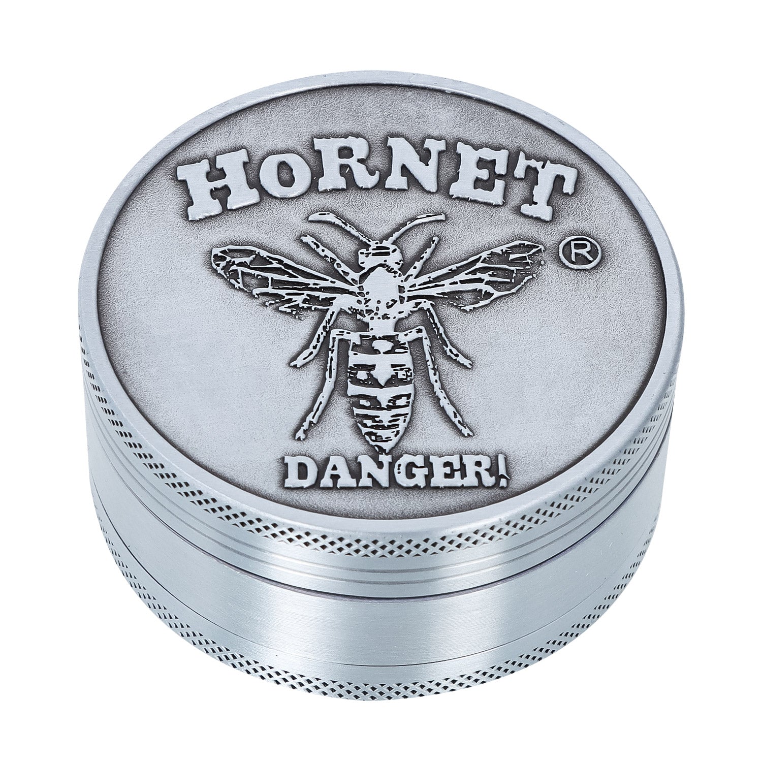 HORNET Zinc Alloy Herb Grinder, 3 Lay Ø 63 Smoker Grinder, Portable & Easy Clean Metal Herbal Grinder, 6 PCS / Box
