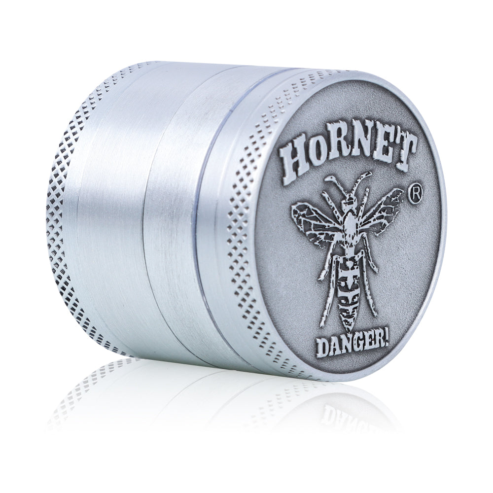 HORNET Zinc Alloy Herb Grinder, 4 Lay Ø 40 Smoker Grinder, Portable & Easy Clean Metal Herbal Grinder, 6 PCS / Box