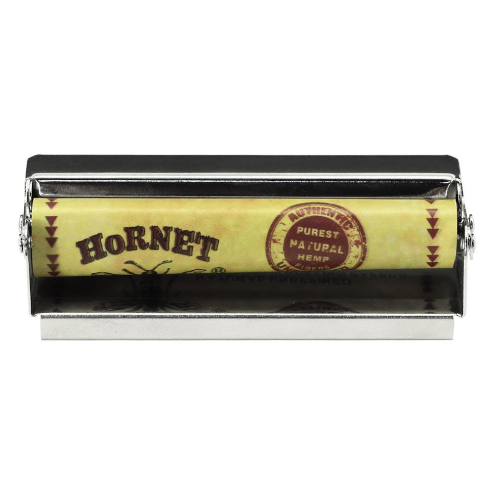 HORNET 1 1/4 Size Metal Rolling Machine, Portable Cigarette Rolling Machine, 12 PCS / Box